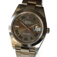 Rolex Datejust 41 Stainless Steel Wimbledon Dial 126300 FULL SET 2020