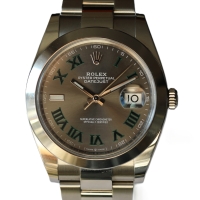 Rolex Datejust 41 Stainless Steel Wimbledon Dial 126300 FULL SET 2020