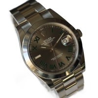 Rolex Datejust 41 Stainless Steel Wimbledon Dial 126300 FULL SET 2020
