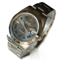 Rolex Datejust 41 Stainless Steel Wimbledon Dial 126300 FULL SET 2020