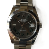 Rolex Datejust 41 Stainless Steel Wimbledon Dial 126300 FULL SET 2020