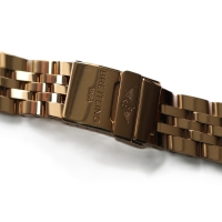 Breitling for Bentley Pilot Bracelet 24mm 18k / 750 Red Gold 137 Gramm 970R