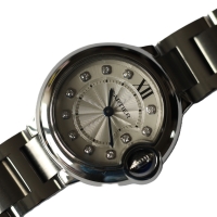 Cartier Ballon Bleu Lady Diamonds 28mm Stainless Steel WE902073 (3009) Box