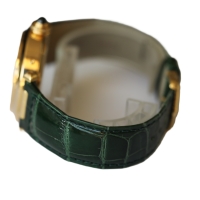 Cartier Pasha 18k / 750 Gelbgold Ewiger Kalender Perpetual Herrenuhr Ref.: 30003 mit Box