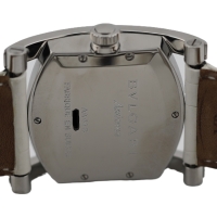 Bvlgari Assioma Stahl 35mm Mother-of-pearl MOP Diamond Uhr AA44S FULL SET