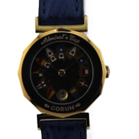 CORUM Admiral`s Cup Lady 18k Gold / Edelstahl 27mm QUARZ 39.610.31 FULL SET 1993