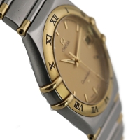 OMEGA Constellation Stahl / 18k Gelbgold 33,5mm Quarz Ref.: 1312.10.00 FULL SET