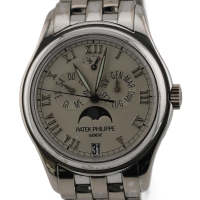 Patek Philippe Annual Calendar 18k 750 Weißgold 5036/1G-017 Box + Unterlagen