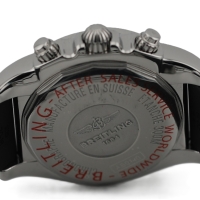 Breitling Chronomat 41 Schwarz AB014012/BA52 Kautschukarmband FULL SET 2016
