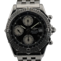 Breitling Chronomat GT Schwarz Pilotarmband A13352 FULL SET