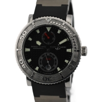 Ulysse Nardin Maxi Marine Diver Chronometer 40mm Stahl Herrenuhr 263-55 FULL SET