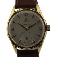 Omega Seamaster "Pre-Ranchero" Handaufzug Vintage 18k /750 Gelbgold Ref.: 2507