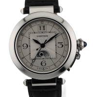 Cartier Pasha XL GMT Mondphase Night & Day W3109255 (2938) FULL SET NEU