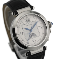 Cartier Pasha XL GMT Mondphase Night & Day W3109255 (2938) FULL SET NEU