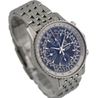 Breitling Montbrillant Datora Stahl Schwarz A2133012 Herrenuhr FULL SET 2018