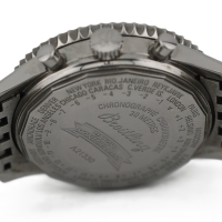 Breitling Montbrillant Datora Stahl Schwarz A2133012 Herrenuhr FULL SET 2018