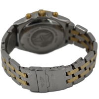 Breitling Chronomat UTC Stahl / 18k Gold Pilotarmband B13048 Herrenuhr Box