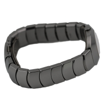 RADO Ovation Keramik / Titan 24mm Silber Quarz Damenuhr Neuwertig FULL SET 2006