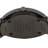 RADO Ovation Keramik / Titan 24mm Silber Quarz Damenuhr Neuwertig FULL SET 2006