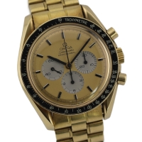 Omega Speedmaster Moonwatch "APOLLO XI 1969" 18k / 750 Gelbgold No.069 B&P