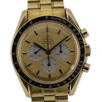 Omega Speedmaster Moonwatch "APOLLO XI 1969" 18k / 750 Gelbgold No.069 B&P