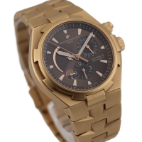 Vacheron Constantin Overseas Dual Time 18k / 750er Roségold Herrenuhr Limited Edition