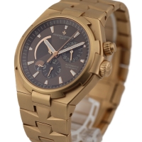 Vacheron Constantin Overseas Dual Time 18k / 750er Roségold Herrenuhr Limited Edition