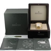 Audemars Piguet Royal Oak Chronograph 18k / 750er Gelbgold Herrenuhr FULL SET