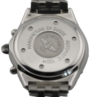 Breitling Cockpit Chronograph 37mm Edelstahl A30012 Herrenuhr Neuwertig Box