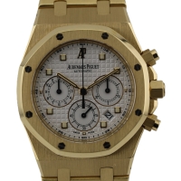Audemars Piguet Royal Oak Chronograph 18k / 750er Gelbgold Herrenuhr FULL SET