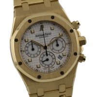 Audemars Piguet Royal Oak Chronograph 18k / 750er Gelbgold Herrenuhr FULL SET