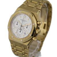 Audemars Piguet Royal Oak Chronograph 18k / 750er Gelbgold Herrenuhr FULL SET