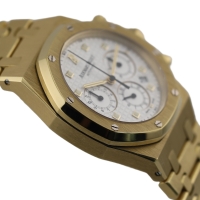 Audemars Piguet Royal Oak Chronograph 18k / 750er Gelbgold Herrenuhr FULL SET