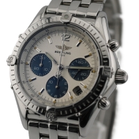 Breitling Cockpit Chronograph 37mm Edelstahl A30012 Herrenuhr Neuwertig Box