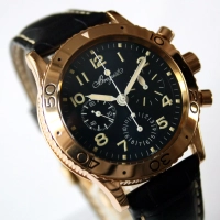 Breguet Type XX Aeronavale Chronograph 18k / 750 Roségold 3800 Herrenuhr FULLSET