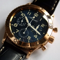 Breguet Type XX Aeronavale Chronograph 18k / 750 Roségold 3800 Herrenuhr FULLSET