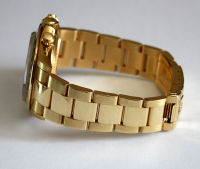 Rolex Daytona 18k / 750 Gelbgold Zenith 16528 Weißes Brillantblatt Inverted Six