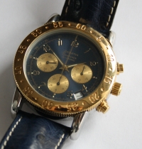 Zenith Epervier El Primero Chronograph Stahl Gold Automatik Ref.: 19.0130.400