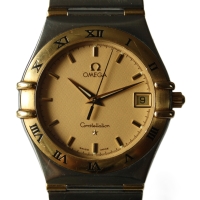 OMEGA Constellation Stahl / 18k Gelbgold 33,5mm Quarz Ref.: 1312.10.00 FULLSET