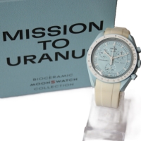 Swatch X Omega Moonswatch Speedmaster "Mission to Uranus" FULLSET   mit Rechnung