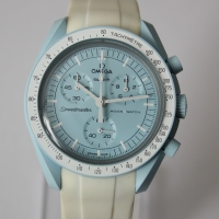 Swatch X Omega Moonswatch Speedmaster "Mission to Uranus" FULLSET mit Rechnung