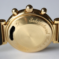 IWC Da Vinci Ewiger Kalender 18k / 750er Gelbgold Ref.: 3750 Herrenuhr FULLSET