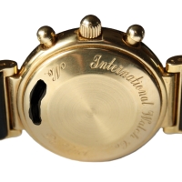 IWC Da Vinci Ewiger Kalender 18k / 750er Gelbgold Ref.: 3750 Herrenuhr FULLSET