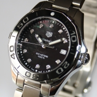 TAG HEUER AQUARACER Lady Stahl / Keramik 35mm Brillantblatt WAY131M.BA0748
