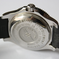 Breitling Superocean 44 Edelstahl Kautschukarmband A17391 B&P