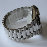 Rolex Day-Date II in Platin Eisblau Römisch 218206 Herrenuhr 2013 LC100 FULLSET