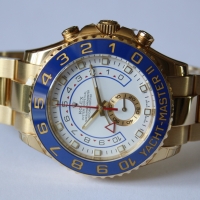 Rolex Yacht-Master II 18k / 750er Gelbgold 116688 M-Serie 44mm Herrenuhr Box