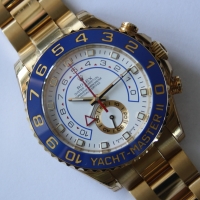 Rolex Yacht-Master II 18k / 750er Gelbgold 116688 M-Serie 44mm Herrenuhr Box