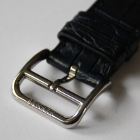 HERMÉS Arceau AR7Q.810 Quarz Edelstahl Leder Herrenuhr FULLSET UNGETRAGEN