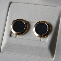 Patek Philippe Calatrava Cufflinks 18k Rosé Gold 205.9107R-001